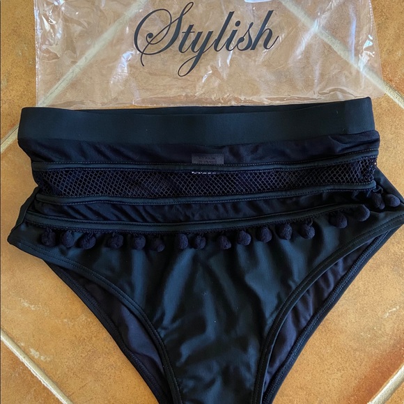 High Waisted Bikini Bottom - Picture 3 of 5